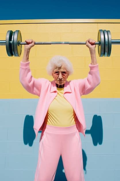 Free AI Image | Elderly person doing sport