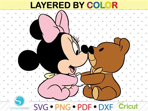 Baby Minnie Mouse Vector