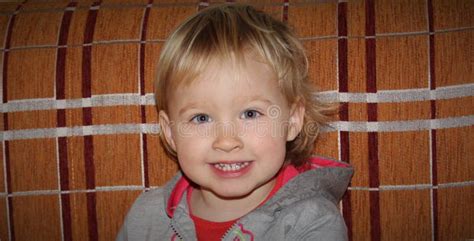 Portrait of a Smiling Child Stock Image - Image of lovely, pretty ...