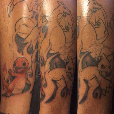 charizard tattoo 3