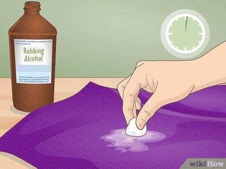 how to get hair glue off of clothes