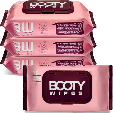 Amazon.com: BOOTY WIPES Flushable Wipes Women - 320 Total Count (4