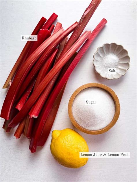 Easy Rhubarb Sauce For Ice Cream | Loveable Lemons