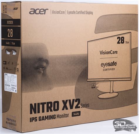Обзор 28-дюймового игрового 4K-монитора Acer Nitro XV282K KV / Мониторы ...