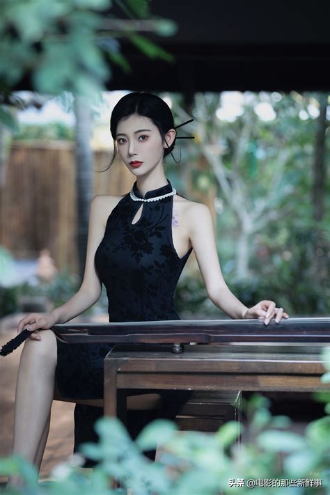 The beautiful photo of Wang Xingchen, a beautiful actress with long