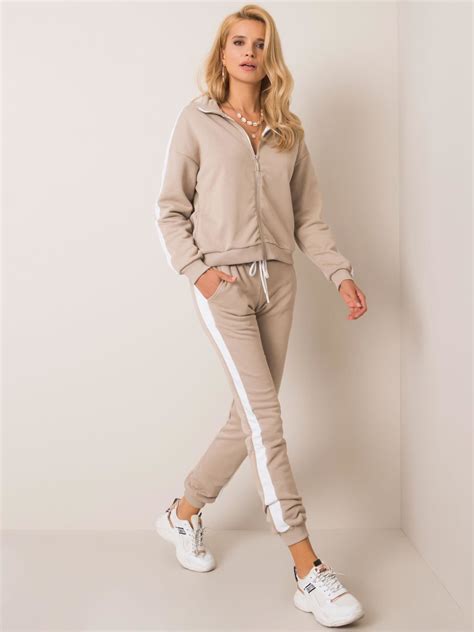 Ženska trenirka komplet Fashionhunters Cotton