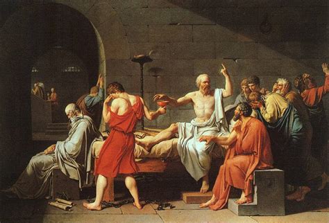 Смерть Сократа, Жак Луи Давид, 1787
