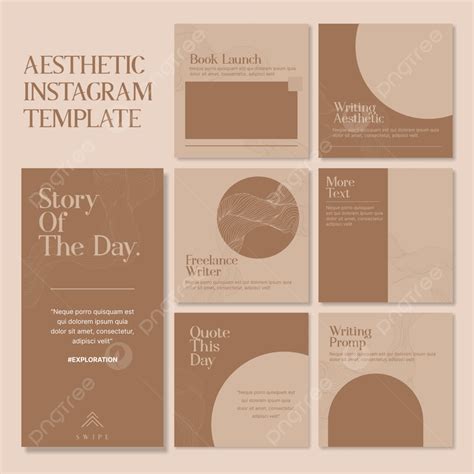 Instagram Aesthetic Template Template Download on Pngtree