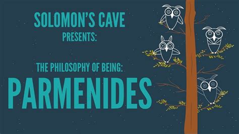 Parmenides - the Philosophy of Being - YouTube