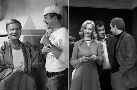 По ту сторону экрана: 15 редких фотографий со съёмок фильмов, ставших ...
