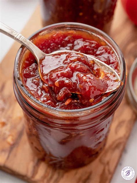 easy tomato jam belly full