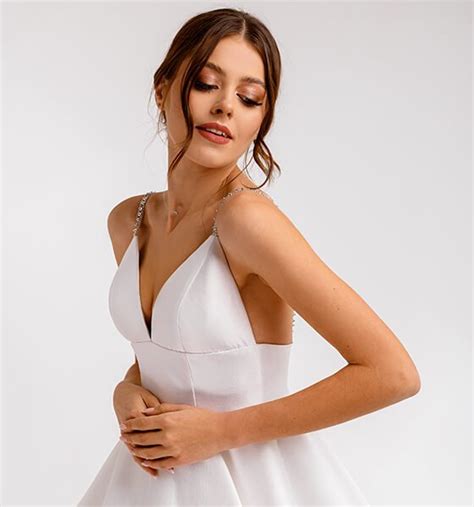 stylish simple gown corporate