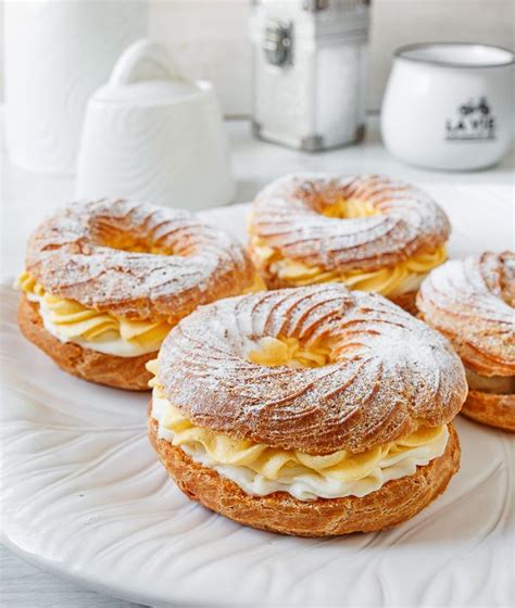 Рецепт заварных колец с экзотическим кремом с фото пошагово на Вкусном ...