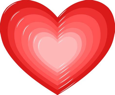 red heart love symbol royalty  vector image
