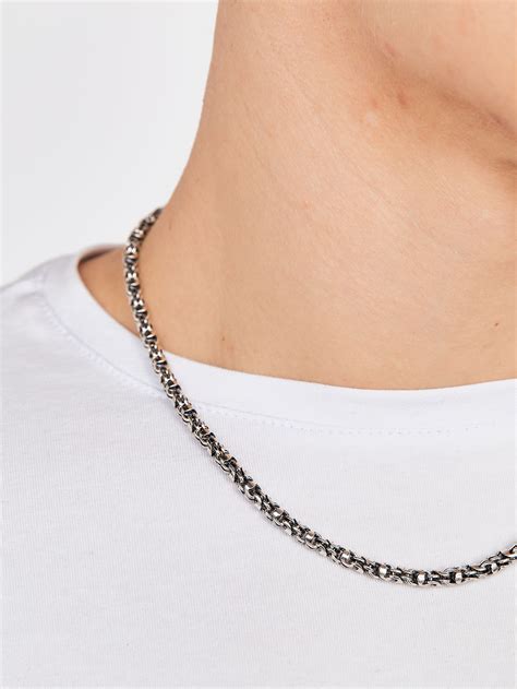 Цепочка на шею мужскаяженская Y jeweler, Гавайка, серебро 925 пробы ...