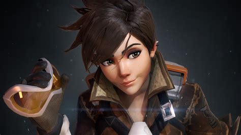 tracer overwatch hd wallpaper  demonleond