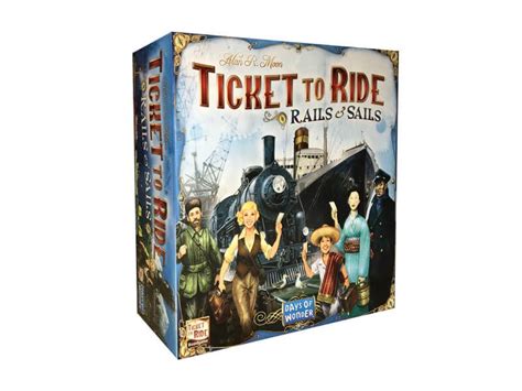 Настольная игра Ticket to Ride. Rails and Sails Крутая стратегия с ...