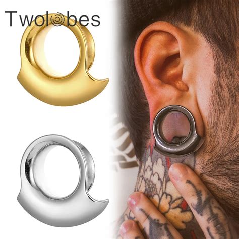 2 шт., растяжки для ушей из нержавеющей стали | AliExpress