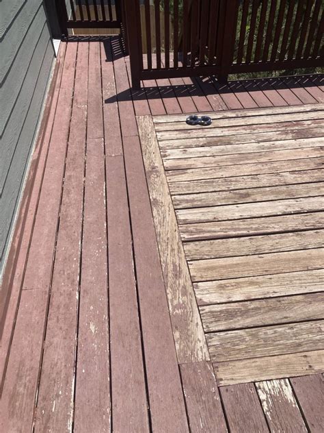 time solid stain large deck deck stain stripping questions