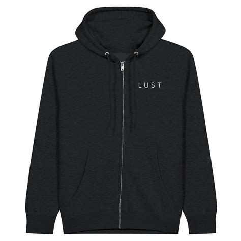 LUST Unisex Premium Black Zip Hoodie – Kendra Lust