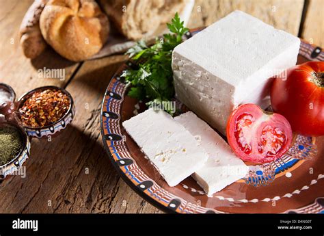 Traditional Bulgarian White Cheese Stock Photo - Alamy