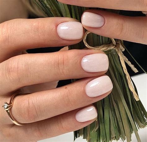 neutral nails | Bridesmaids nails, Neutral nails, Manicure