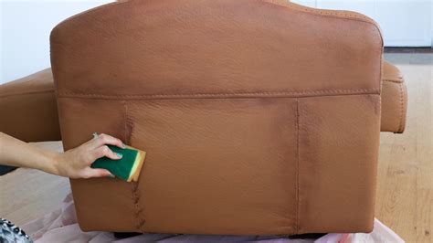 How To Paint Your Leather Couch at Otto Atkinson blog