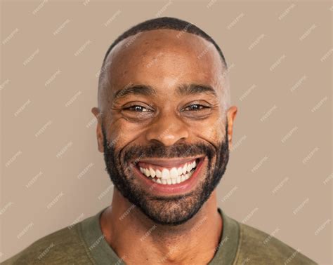 Free Photo | Handsome man smiling, happy face portrait close up
