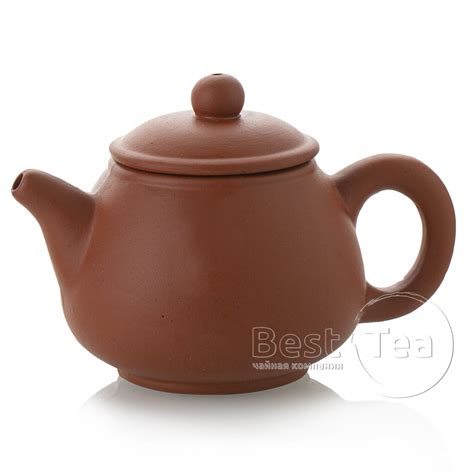 Чайник глиняный коричневый Шао Ми, 160 мл в интернет-магазине BestTea.ru