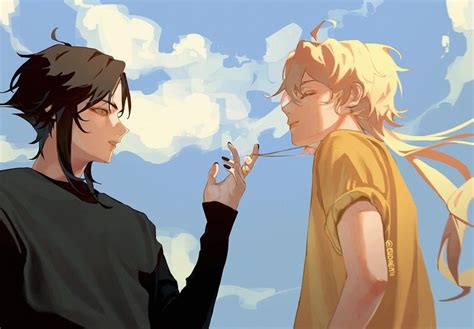 Сяо и Итер | Character art, Ship art, Anime character design