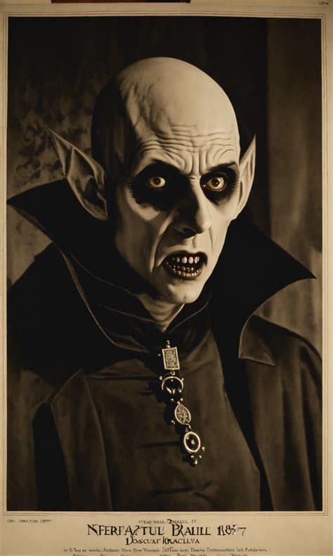 Lexica - Nosferatu Dracula 1897 startled photorealistic startled