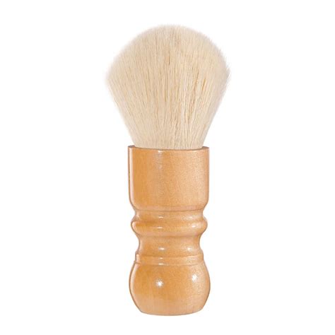 ZY Men Beard Brush Natural Wood Long Handles Soft Nylon Hair Men ...