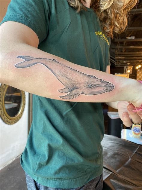 Humpback Whale done by Zakk Ross at Studio Thirteen in CoCoa beach FL ...