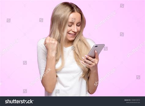 Winning Successful Lucky Conceptpositive Emotions Reactionportrait ...