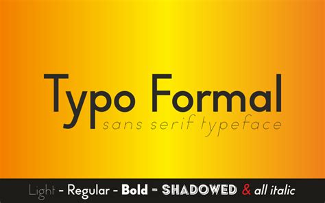 typo formal font dafontcom