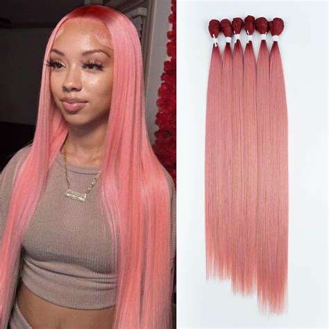 synthetic hair weave 4