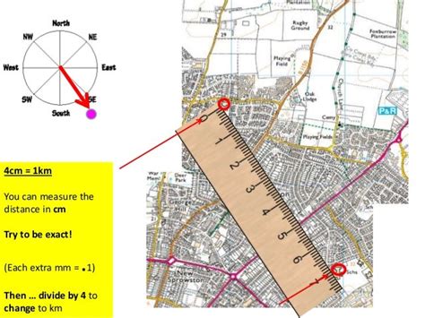 Measuring scale on OS Maps