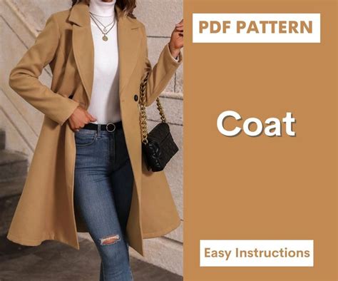 item  unavailable etsy coat pattern sewing winter coat