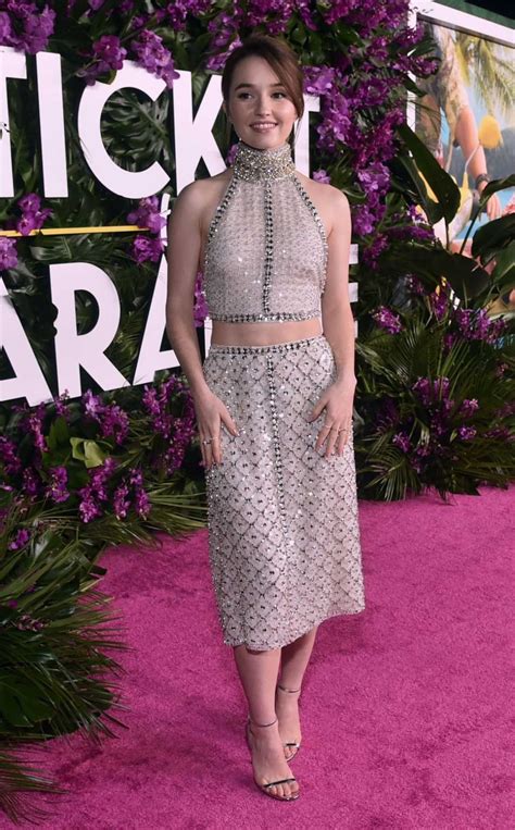 Kaitlyn Dever Attends the Ticket to Paradise Premiere at Regency