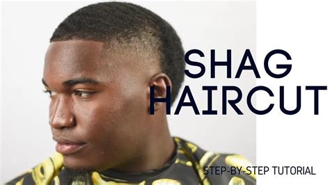 BARBER TUTORIAL: TAPER | SHAG HAIRCUT - YouTube