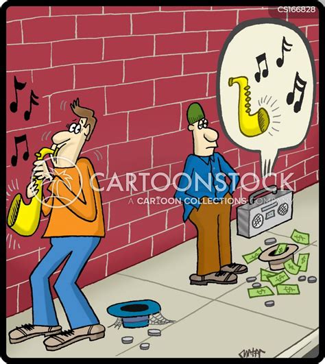 Musical Cartoons and Comics - funny pictures from CartoonStock