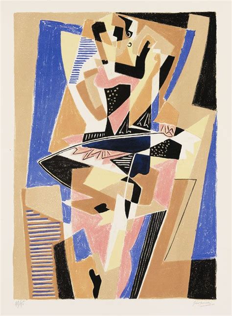 Gino Severini - La Danseuse, 1955 | Art inspiration, Gino severini ...