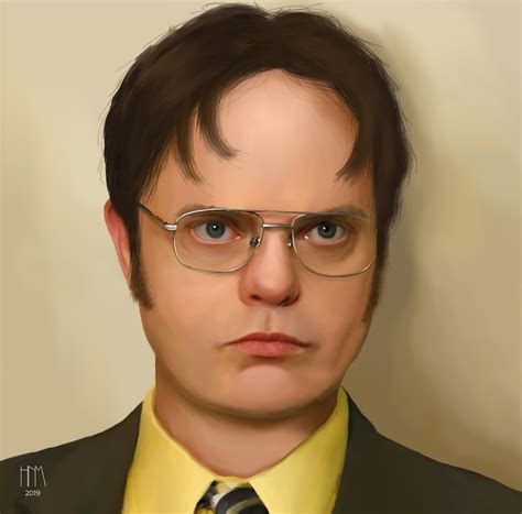 Dwight Schrute Painting