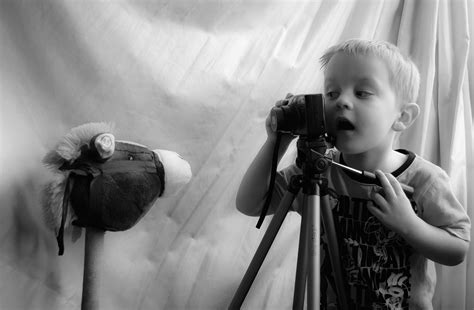 Little Photographer Free Stock Photo - Public Domain Pictures