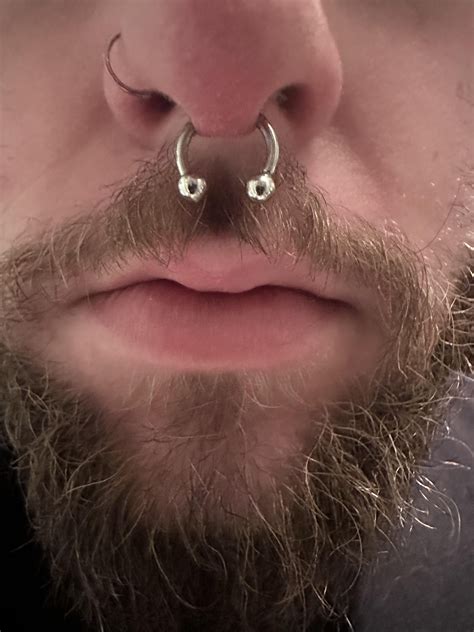 worried septum is too low : r/piercing