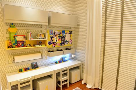 O Que É Área De Estudo - Quarto Infantil: Área de Estudos ~ Ninho Interiores