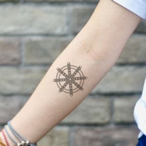 Eightfold Path Temporary Tattoo Sticker (set of 2) - Etsy