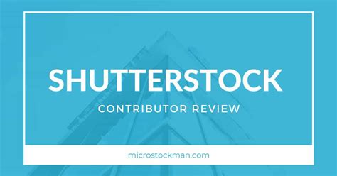 Shutterstock Contributor Review (2025) - Microstock Man