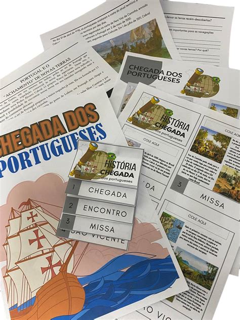 Atividades Sobre A Chegada Dos Portugueses Ao Brasil 7o Ano