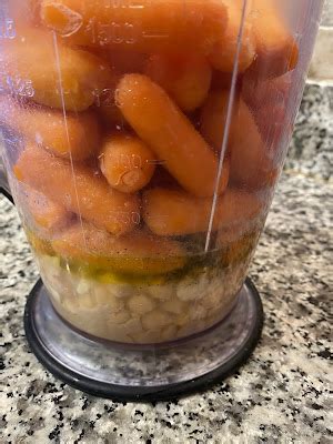 Морковное пюре с нутом